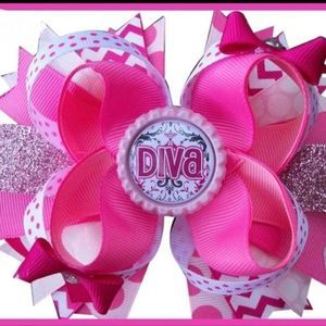 4.5 INCH DIVA HAIRBOW
